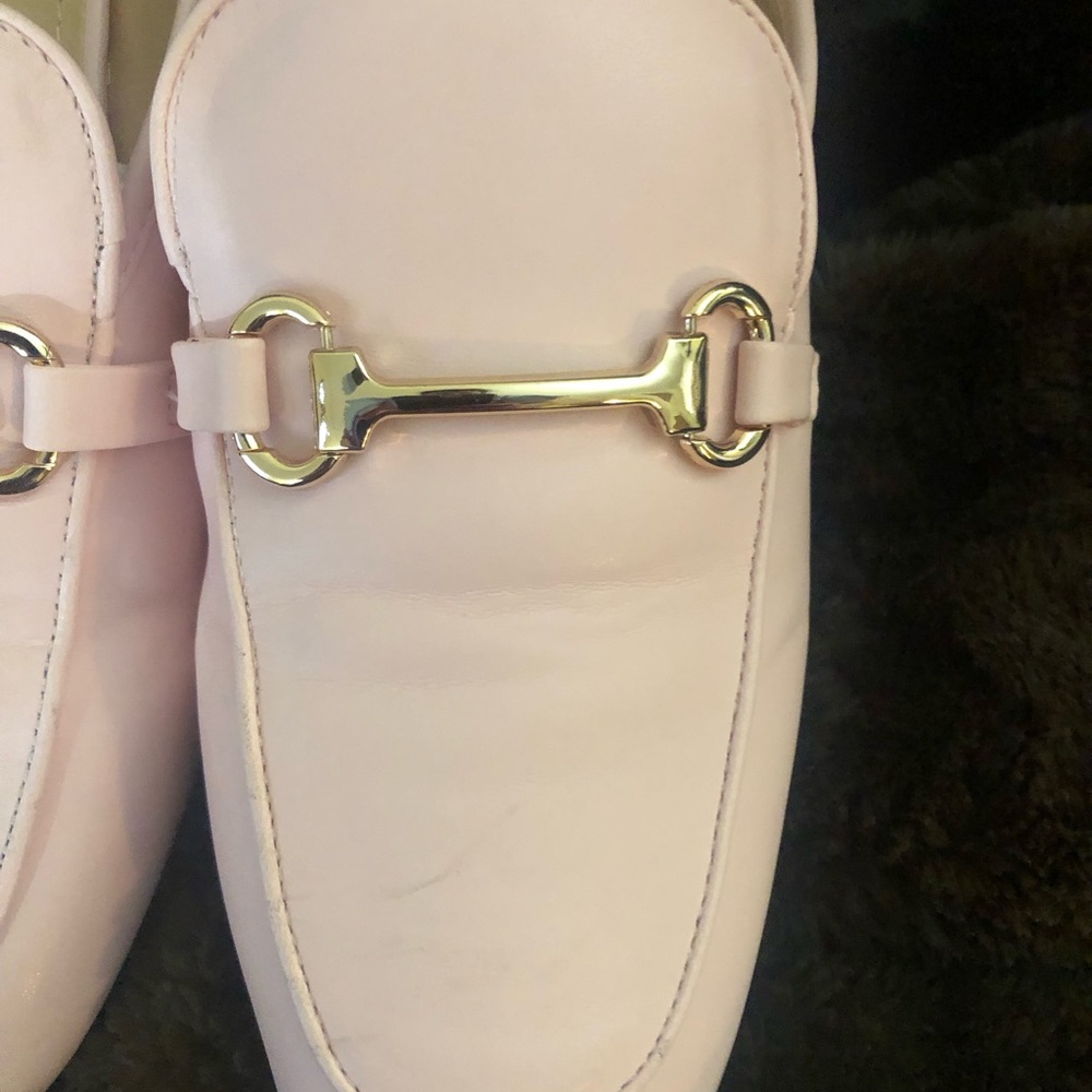 Lulu’s soft pink mules, gently worn, size 10, beautiful pink color, comfortable - Picture 4 of 8
